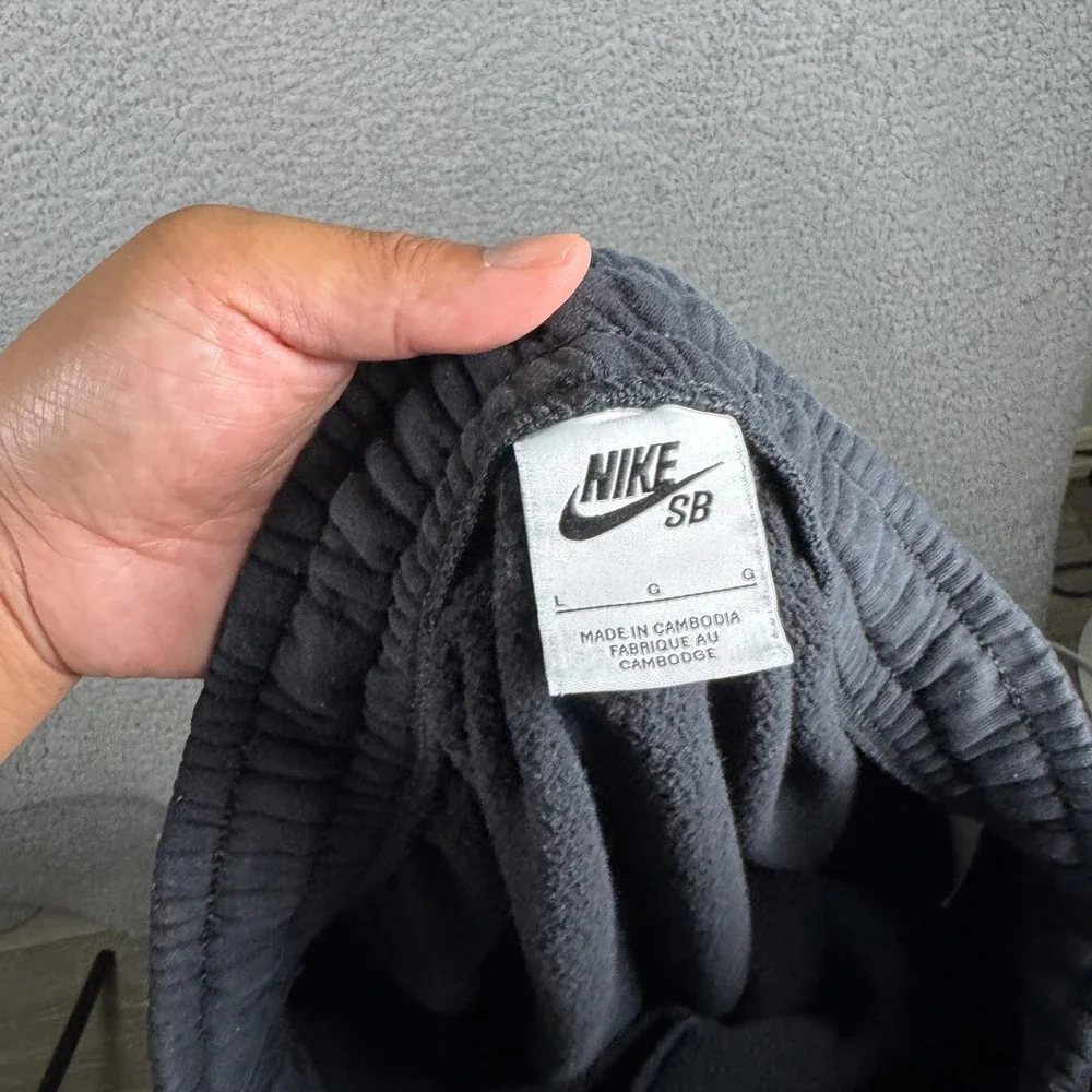 Nike SB Court Heritage Tennis Mens Black Fleece Skate Shorts Skateboarding Large